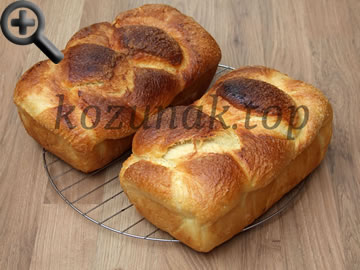 Захарта върху козунака се е карамелизирала в апетитна коричка точно като козунака на вашата баба - лесна рецепта за козунак на разкошни конци с машина за хляб. Независимо дали сте от Пловдив, Бургас, Добрич, Варна, София, Шумен или Русе вие можете да направите тази лесна рецепта за козунак на конци. Опечете си сами пухкав козунак за празника.